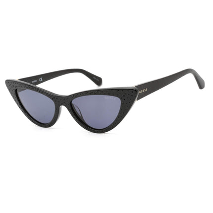 Guess Women's Sunglasses - Black Full-Rim Plastic Frame Smoke Lenses | GU7810 01A ,
