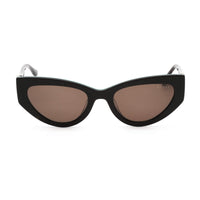 Guess Women's Sunglasses - Brown Lens Dark Havana Plastic Cat Eye Frame | GU7649 52E ,