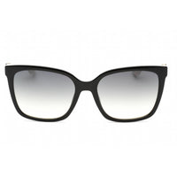 Guess Women's Sunglasses - Full Rim Black/Ivory Plastic Cat Eye Frame | GU7865 05B ,