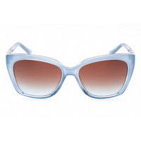 Guess Women's Sunglasses - Full Rim Blue/Other Plastic Rectangular Frame | GU7878 92F ,