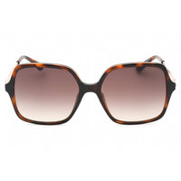 Guess Women's Sunglasses - Full Rim Dark Havana Plastic Square Frame | GU7845 52F ,