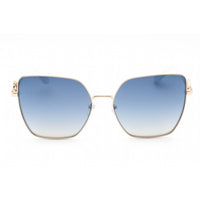 Guess Women's Sunglasses - Full Rim Gold Metal Cat Eye Shape Frame | GU7790-S 32W ,