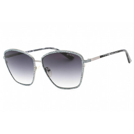 Guess Women's Sunglasses - Full Rim Grey/Other Metal Rectangular Frame | GU7848 20B ,