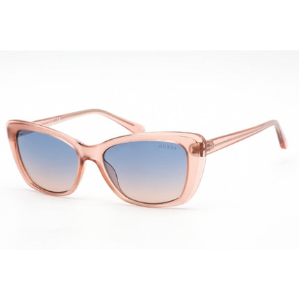 Guess Women's Sunglasses - Full Rim Pink/Other Plastic Cat Eye Frame | GU7774 74W ,