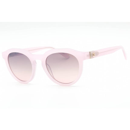 Guess Women's Sunglasses - Full Rim Pink/Other Plastic Round Shape Frame | GU00063 74U ,