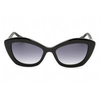 Guess Women's Sunglasses - Full Rim Shiny Black Plastic Cat Eye Frame | GU7868 01B ,