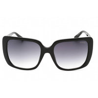 Guess Women's Sunglasses - Full Rim Shiny Black Rectangular Shape Frame | GU7788-S 01B ,