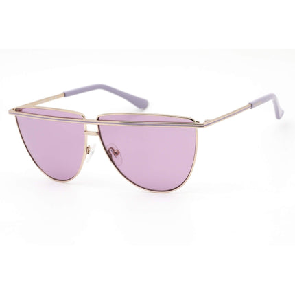 Guess Women's Sunglasses - Gold Tone Full-Rim Metal Frame Violet Lenses | GU7852 32Y ,