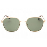 Guess Women's Sunglasses - Gold/Other Rectangular Metal Frame Green Lens | GU5215 33N ,
