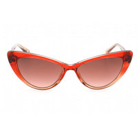 Guess Women's Sunglasses - Gradient Bordeaux Lens Cat Eye Plastic Frame | GU7830 71T ,