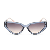 Guess Women's Sunglasses - Gradient Smoke Lens Blue/Pink Cat Eye Frame | GU7819 92B ,