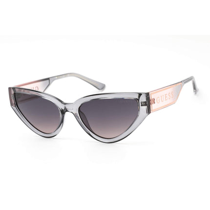 Guess Women's Sunglasses - Gradient Smoke Lens Plastic Cat Eye Frame | GU7819 20B ,
