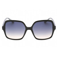 Guess Women's Sunglasses - Shiny Black Plastic Rectangular Shaped Frame | GU7921-H 01B ,