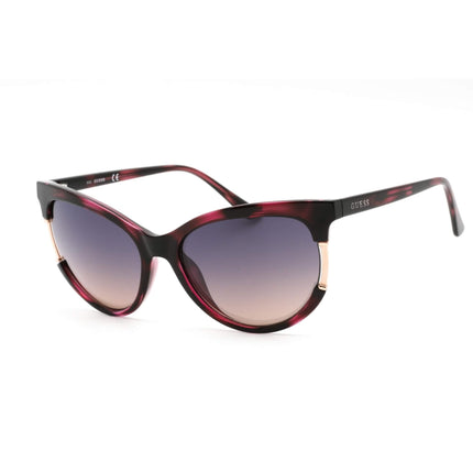 Guess Women's Sunglasses - Violet/Other Cat Eye Full-Rim Plastic Frame | GU7725 83Z ,