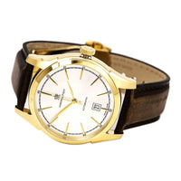 Hamilton H42445551 Men's Spirit of Liberty Brown Leather Strap Silver Dial Automatic Watch ,