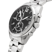 Hamilton H76512133 Men' s Khaki Pilot Pioneer Black Dial Steel Bracelet Chronograph Watch ,