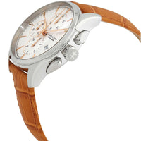 Hamilton Men's Automatic Watch Jazzmaster Chrono Brown Leather Strap H32586511 ,