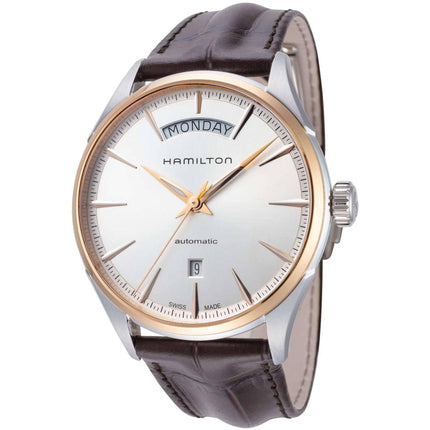 Hamilton Men's Watch - Jazzmaster Day Date Automatic Silver Tone Dial | H42525551 ,