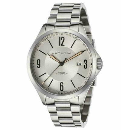 Hamilton Men's Watch - Khaki Aviation Automatic Silver Dial Bracelet | H76665125 ,