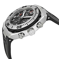 Hamilton Men's Watch - Khaki Navy Chronograph Black Dial Rubber Strap | H78716333 ,