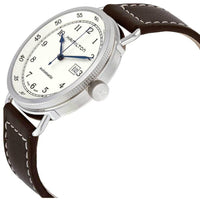 Hamilton Men's Watch - Khaki Navy Pioneer Automatic Brown Leather Strap | H77715553 ,