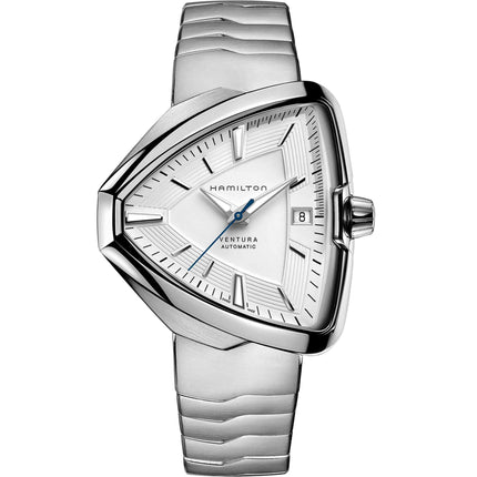 Hamilton Men's Watch - Ventura ELVIS80 Automatic White Dial Bracelet | H24505111 ,