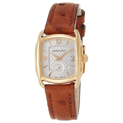 Hamilton Women's Watch - American Classic Bagley Ostrich Leather Strap | H12341555 ,