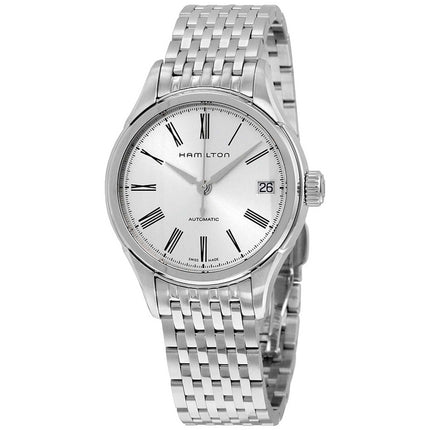 Hamilton Women's Watch - American Classic Valiant Auto Silver Tone Dial | H39415154 ,