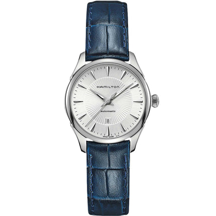 Hamilton Women's Watch - Jazzmaster Automatic Date Display Blue Strap | H42215651 ,