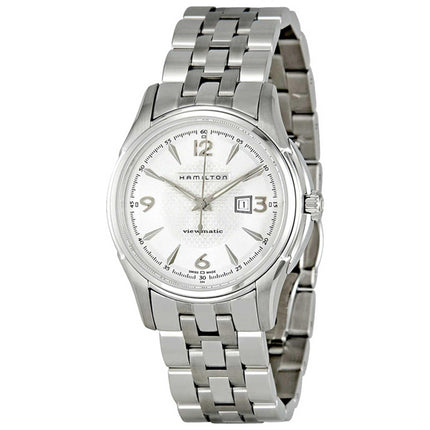 Hamilton Women's Watch - Jazzmaster Automatic White Dial Brown Strap | H32325155 ,