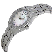 Hamilton Women's Watch - Jazzmaster Diamond Quartz Silver Tone MOP Dial | H32281197 ,