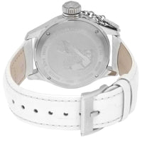 Hamilton Women's Watch - Khaki Navy Seaqueen White Strap Diamond Bezel | H77311615 ,
