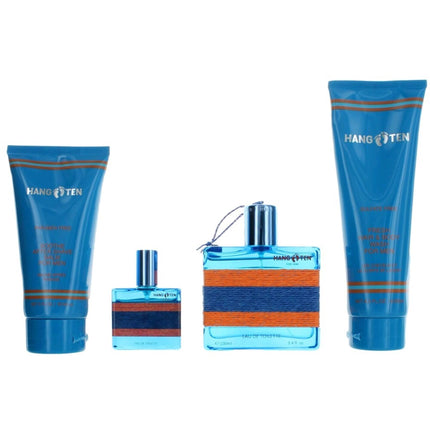 Hang Ten Men's Personal Care Gift Set - Hang Ten Coastal Vibes, 4 Piece Gift Set ,