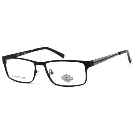 Harley Davidson Men's Eyeglasses - Clear Demo Lens Black Rectangular | HD0722 B84 ,
