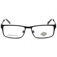 Harley Davidson Men's Eyeglasses - Clear Demo Lens Black Rectangular | HD0722 B84 ,