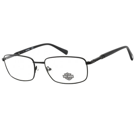 Harley Davidson Men's Eyeglasses - Clear Demo Lens Matte Black Frame | HD0826 002 ,