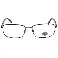 Harley Davidson Men's Eyeglasses - Clear Demo Lens Matte Black Frame | HD0826 002 ,