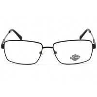 Harley Davidson Men's Eyeglasses - Clear Demo Lens Matte Black Frame | HD0855 002 ,
