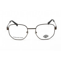 Harley Davidson Men's Eyeglasses - Clear Demo Lens Matte Gunmetal Frame | HD0881 009 ,