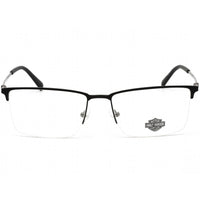 Harley Davidson Men's Eyeglasses - Clear Demo Lens Metal Half Rim Frame | HD0915 002 ,