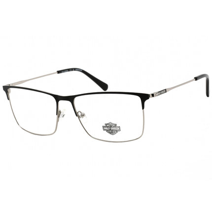 Harley Davidson Men's Eyeglasses - Clear Demo Lens Rectangular Frame | HD9018 005 ,