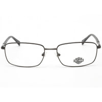 Harley Davidson Men's Eyeglasses - Clear Demo Lens Shiny Gunmetal Frame | HD0826 008 ,