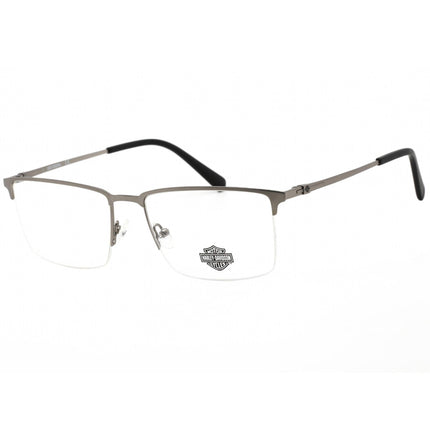 Harley Davidson Men's Eyeglasses - Clear Lens Matte Light Nickeltin | HD0915 011 ,