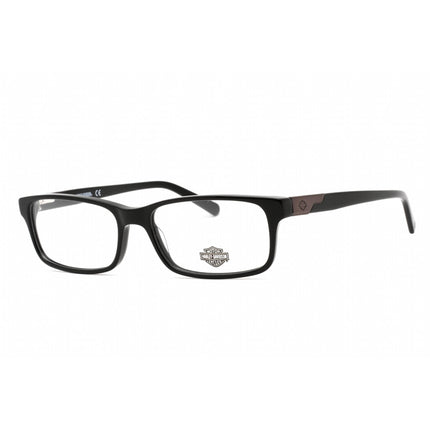 Harley Davidson Men's Eyeglasses - Fixed Nose Pads Matte Black Plastic | HD0762 002 ,