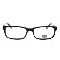 Harley Davidson Men's Eyeglasses - Fixed Nose Pads Matte Black Plastic | HD0762 002 ,