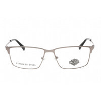 Harley Davidson Men's Eyeglasses - Full Rim Matte Light Nickeltin Frame | HD0914 011 ,