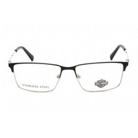 Harley Davidson Men's Eyeglasses - Full Rim Rectangular Matte Blue Frame | HD0914 091 ,