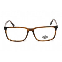 Harley Davidson Men's Eyeglasses - Matte Light Brown Metal/Plastic Frame | HD0906 046 ,