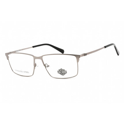 Harley Davidson Men's Eyeglasses - Matte Light Nickeltin Metal Frame | HD0914 011 ,