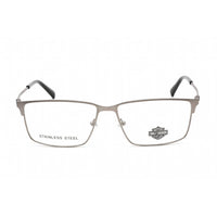 Harley Davidson Men's Eyeglasses - Matte Light Nickeltin Metal Frame | HD0914 011 ,